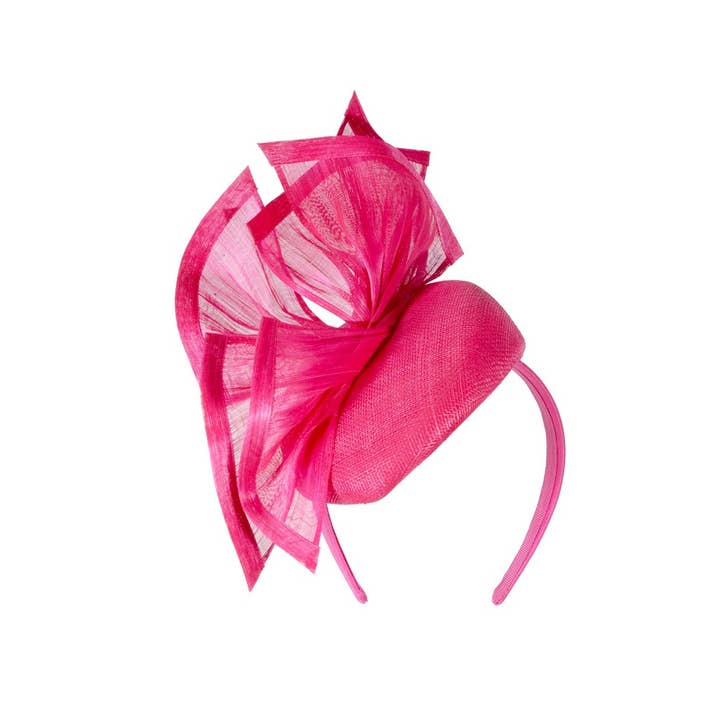 Max Alexander by Cupids Millinery Melbourne - Wholesale Fascinator hat – Women's - Pillbox fascinator with silk abaca sails19