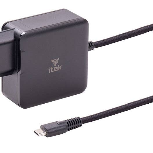 ITEK - Wholesale Power Adapter - Wall charger for Notebook and USB-C Devices - PD - 65W - GaN Technology
