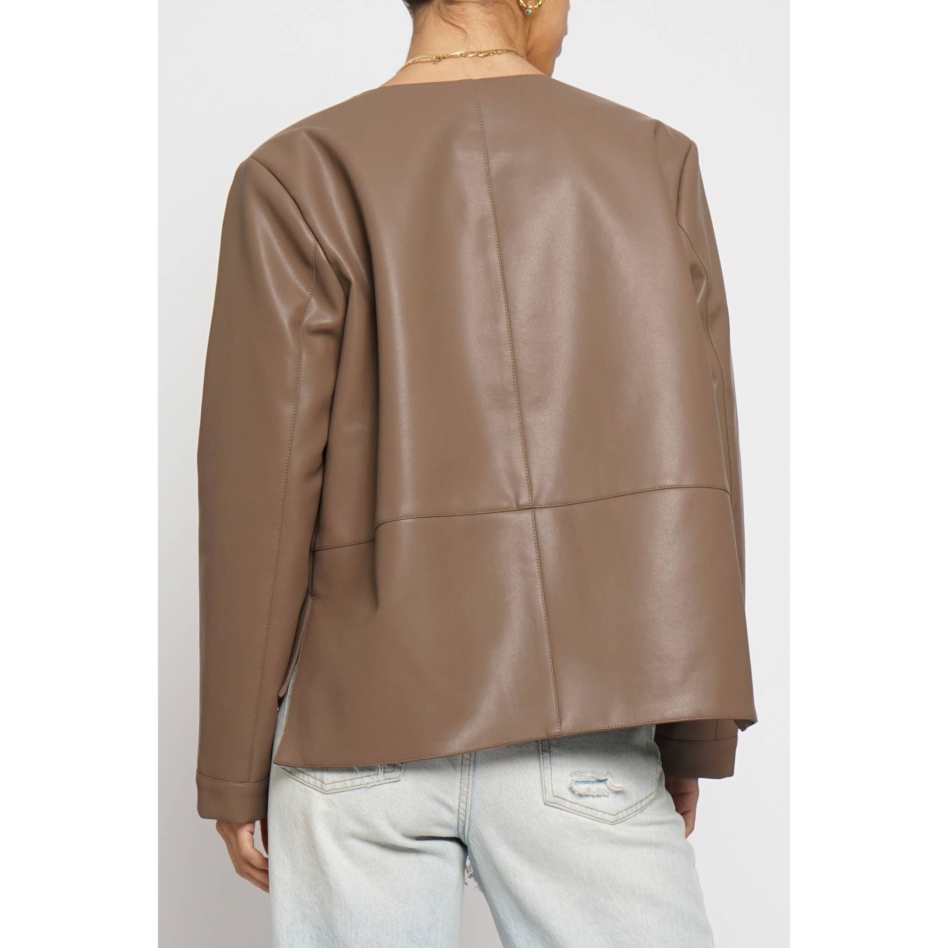 Sans Souci – Engroshandel Motorcykeljakke - Dame – KORT JAKKE I IMITERET LÆDER14