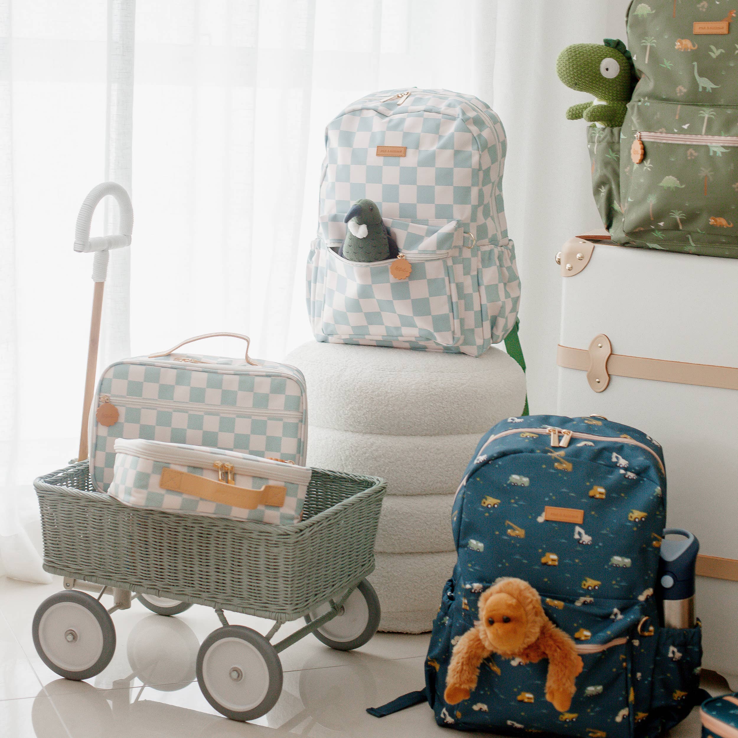 Fox & Fallow - Wholesale Lunch bag/box – Kids - Dinos Mini Lunch Bag18