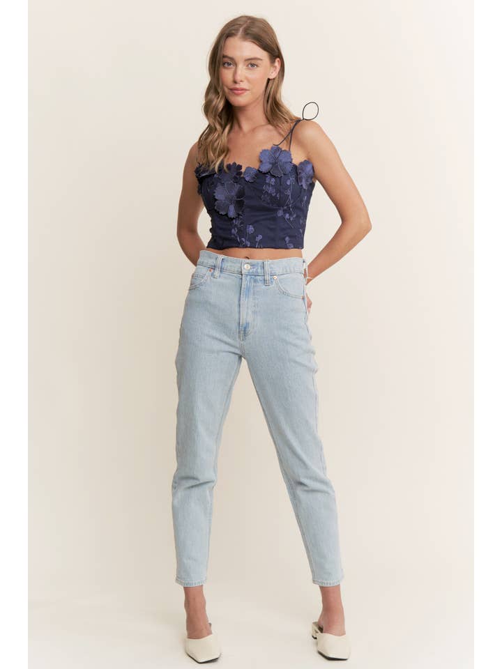 Sweet Generis - Wholesale Tanktop - Dames - Top met 3D bloemenborduursel en corset30