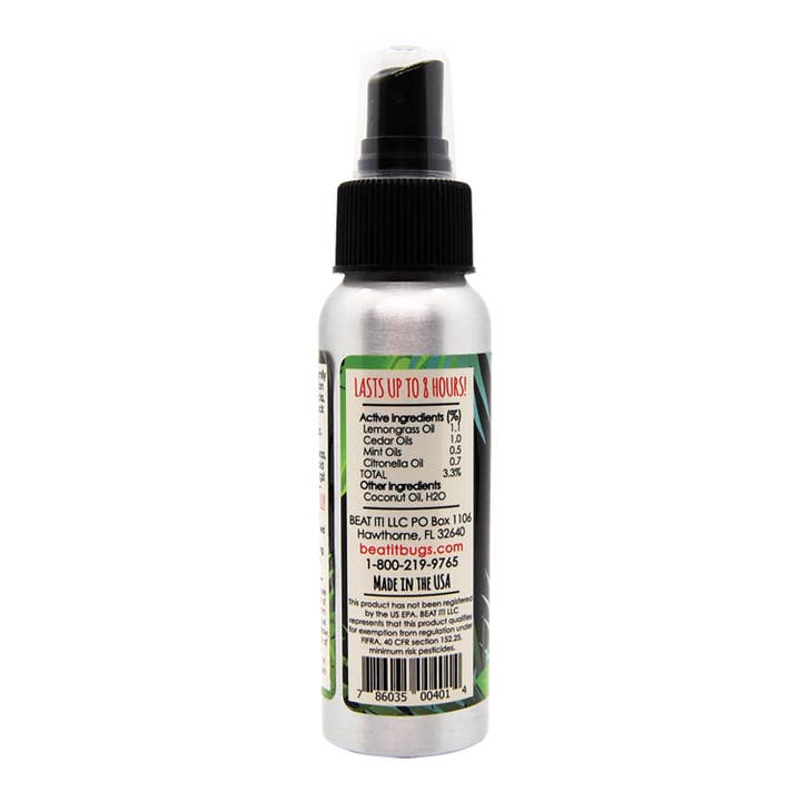 Jade & Pearl - Wholesale Insect Repellent - Beat It! All Natural Insect Repellent- 2oz.2