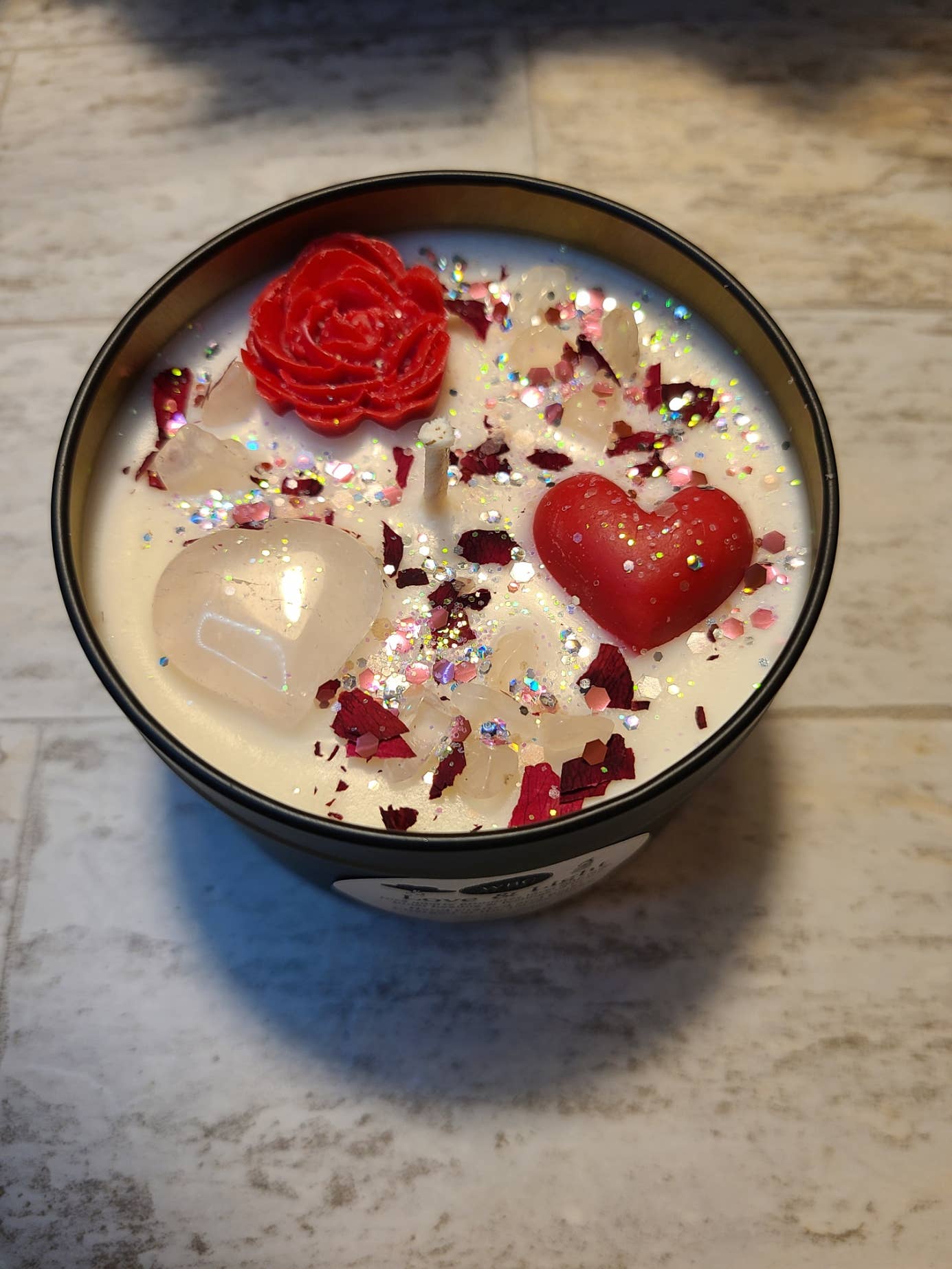 WBC Shops - Wholesale Jar/Filled Candle - Love and Light Soy Intention Candle, for Self Love2