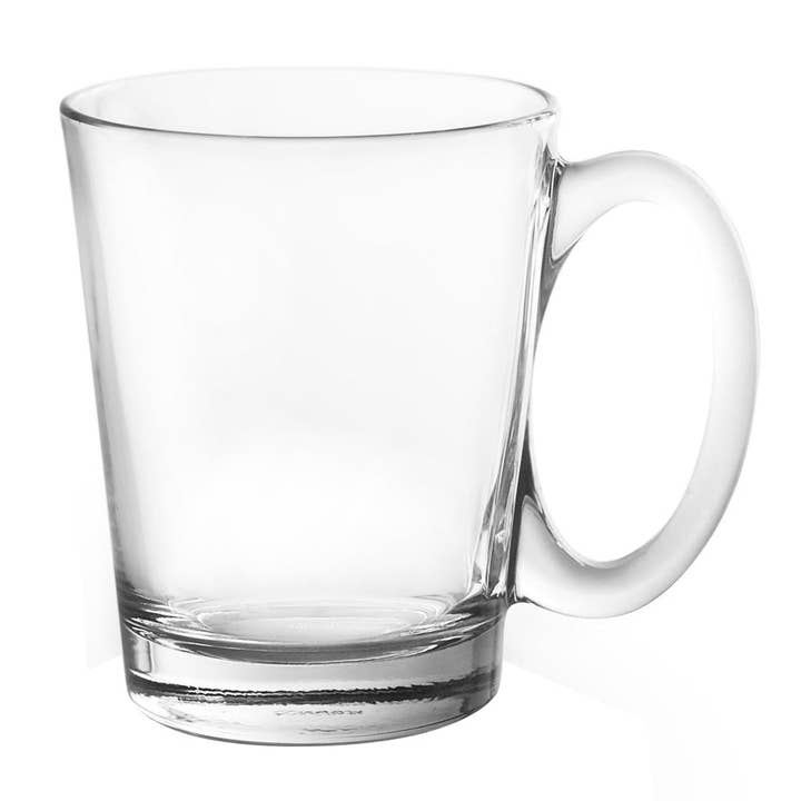 Lemonsoda – Caneca por atacado – Conjunto de 6 canecas de vidro para café/chá - 310 ml6