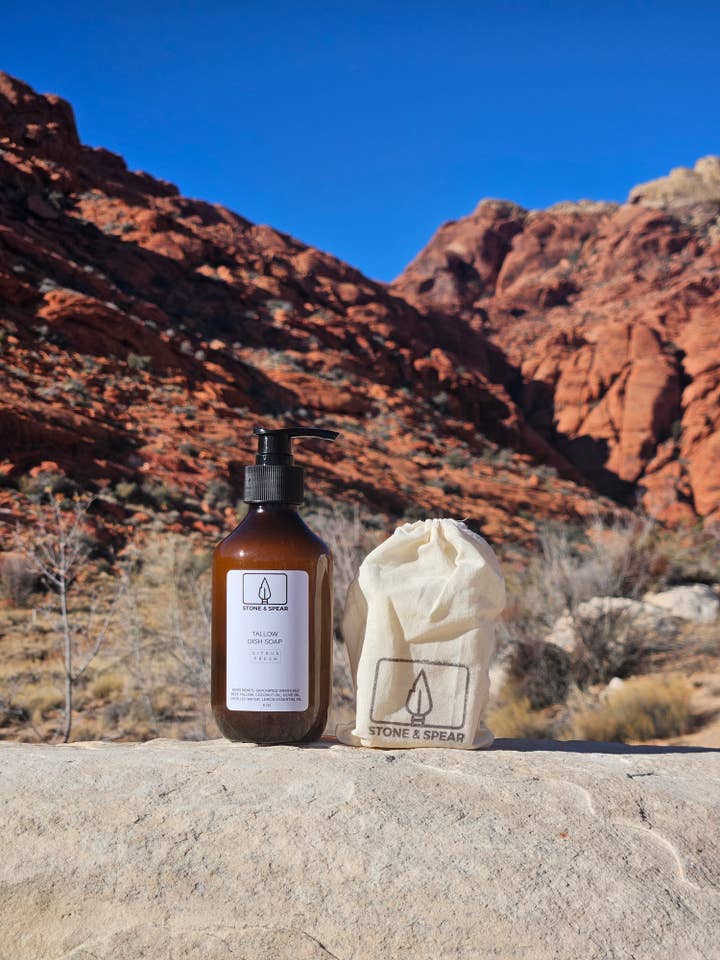 Tallow Liquid Dish Soap for wholesale by Stone & Spear