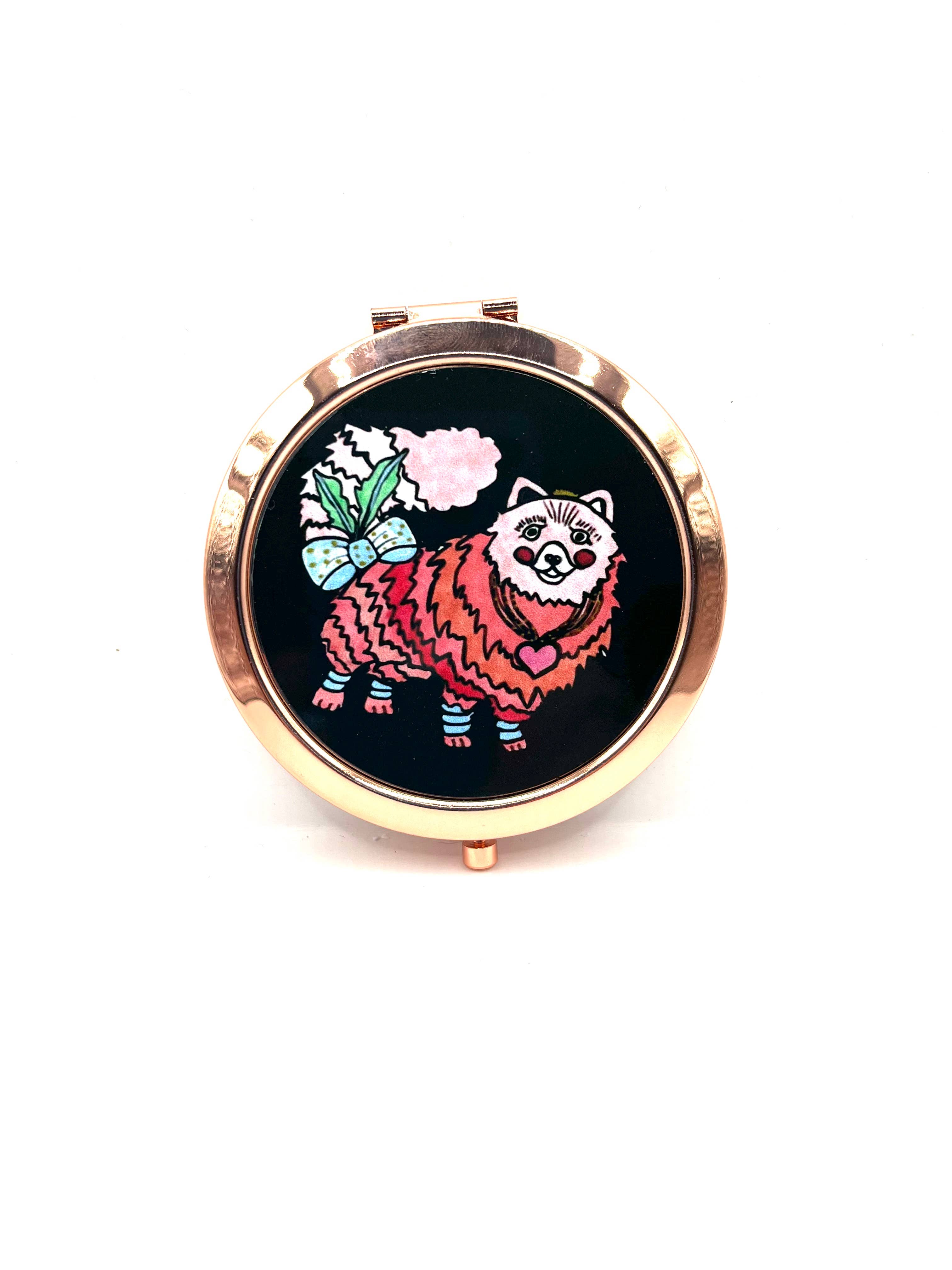FunkyAdi - Wholesale Compact Mirror - Compact Mirrors Pin Button4