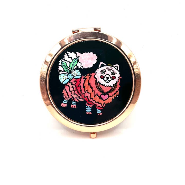 FunkyAdi - Wholesale Compact Mirror - Compact Mirrors Pin Button4