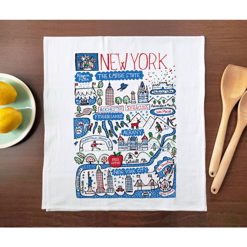 Allport Editions - Wholesale Tea Towel - Statescapes Towel Series - see all 29 States!18