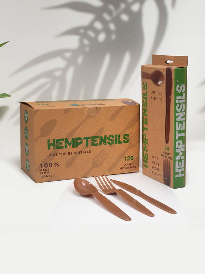 EarthTensils Originals 120ct Boxes, 16bx/Case for wholesale by GreenTek Planet