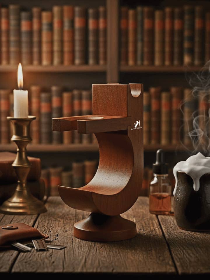 Scheer in stijl: luxe scheerstandaard met Sword Edge voor wholesale door Sword Edge