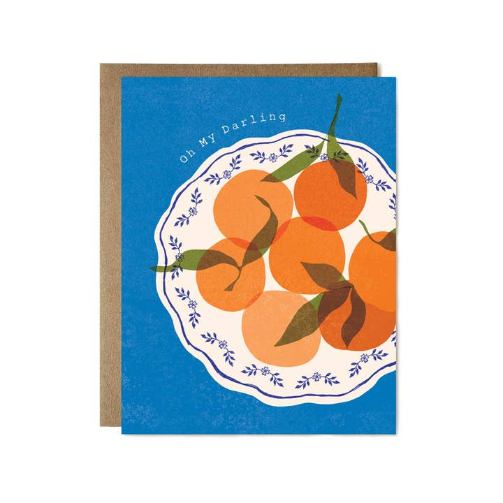 Ula Bloom - Wholesale Everyday Greeting Card - Oh My Darling Clementine card