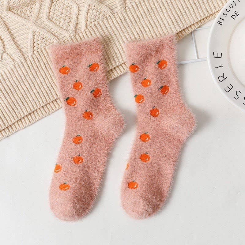 JOSSLYN by wall to wall - Wholesale Socks - Women's - WARM CHINLON SOFT FLEECE FUZZY SOCKS | 40S020533