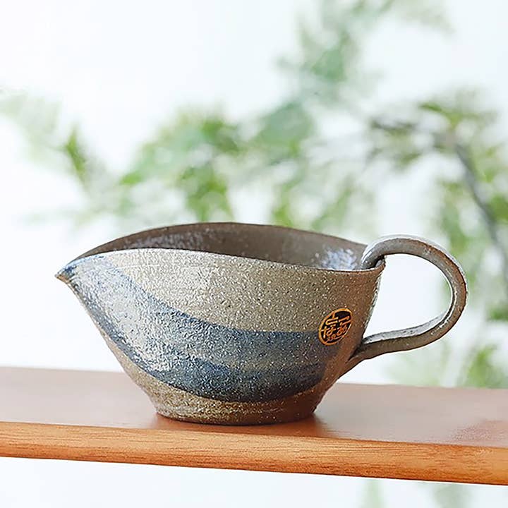 Katakuchi cup in Tokoname stoneware for wholesale by MinoCraft