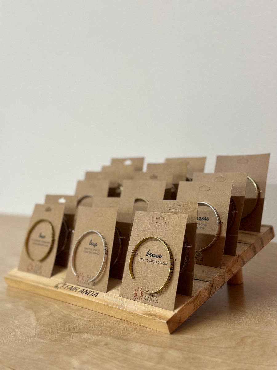 Fair Anita - Wholesale Display Shelf - Wooden Tier Slat Retailer Display3