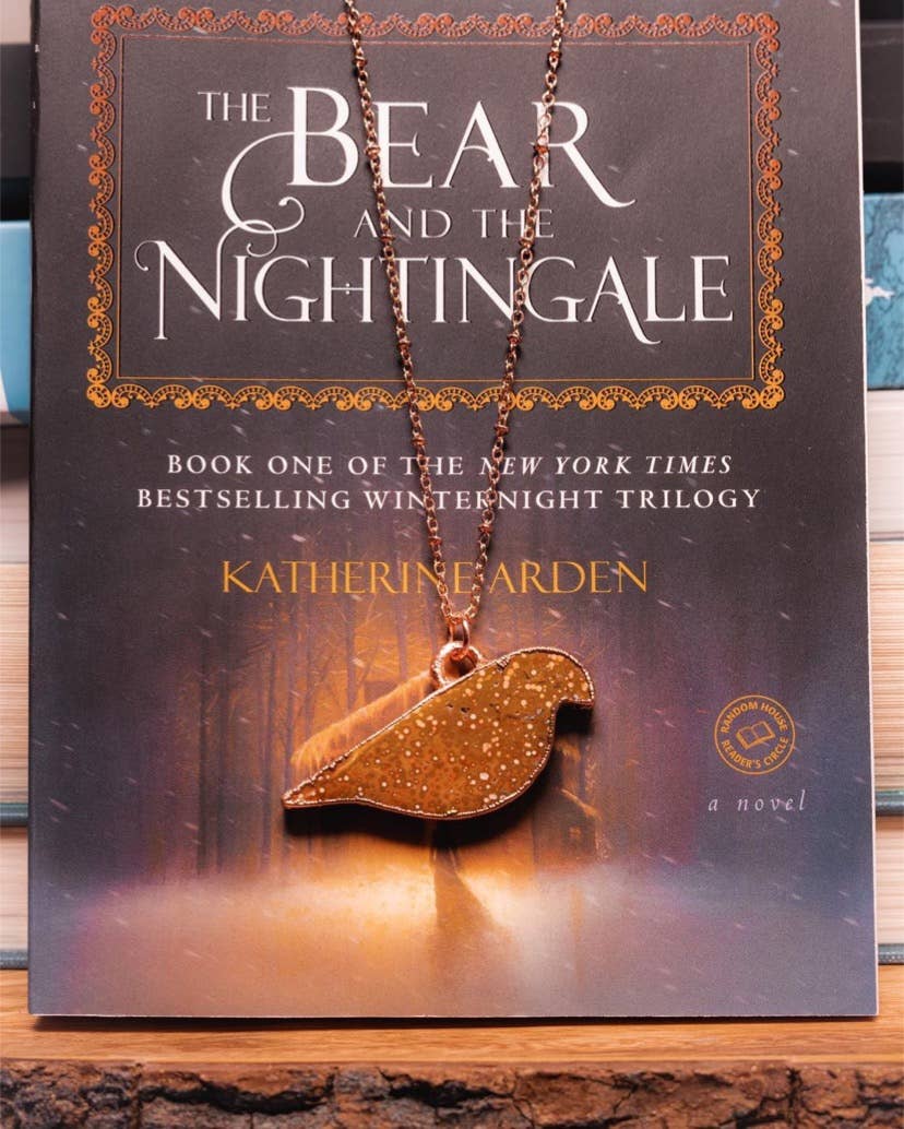 MergingMetals - Wholesale Pendant/Charm Necklace - Ocean Jasper Bird Totem Necklace6