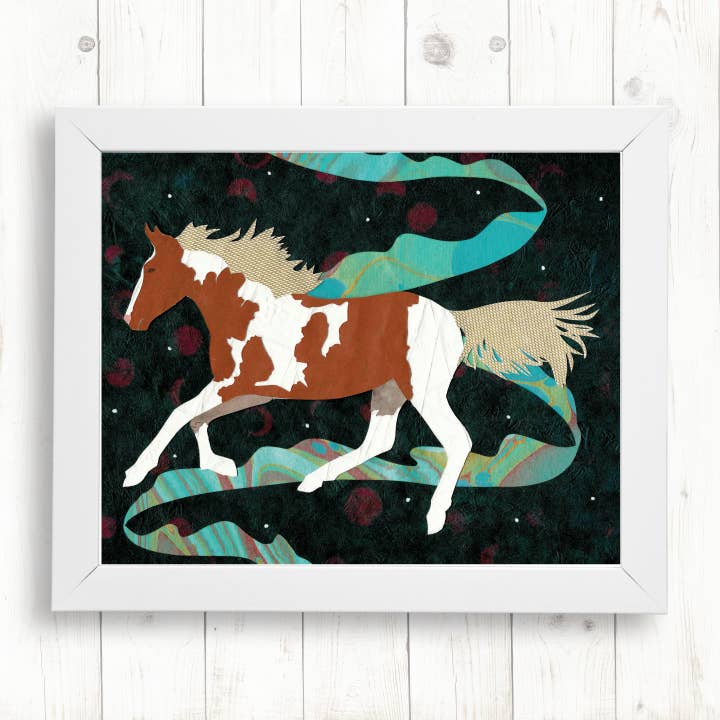 Hest Art Print for engroshandel hos Whimsy Spot