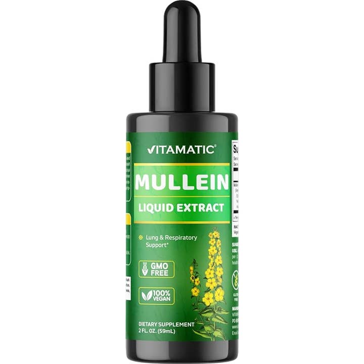 Vitamatic - Wholesale Oral Supplement/Vitamin - Vitamatic Liquid Mullein Leaf 2oz