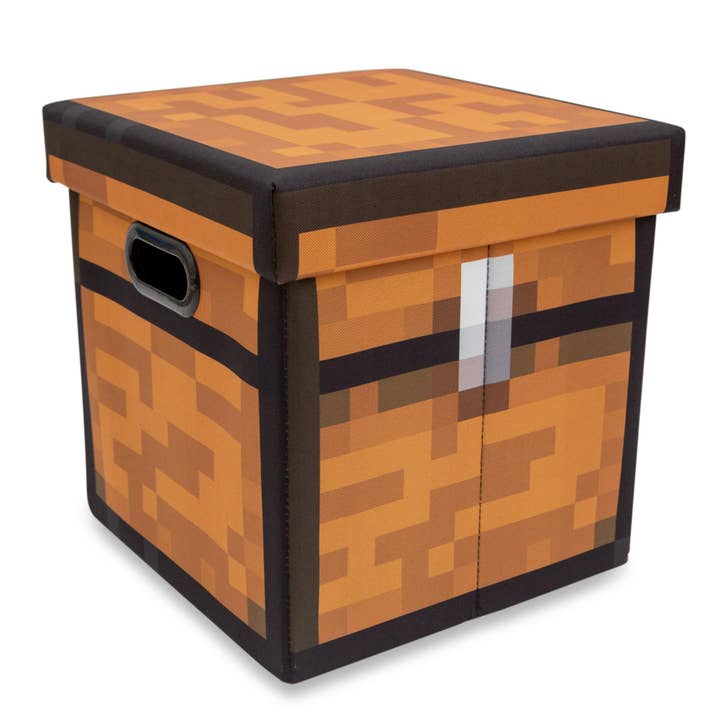 Minecraft Brown Chest 13 Inch Storage Cube for wholesale by Toynk