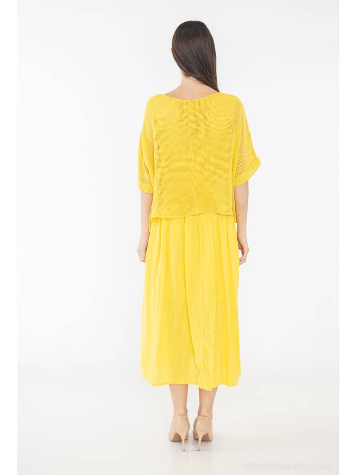 LINEN & COTTON HOUSE – Engroshandel Kjole - Dame – BOMULDSKJOLE 65091 FORÅR SOMMER TØJ41