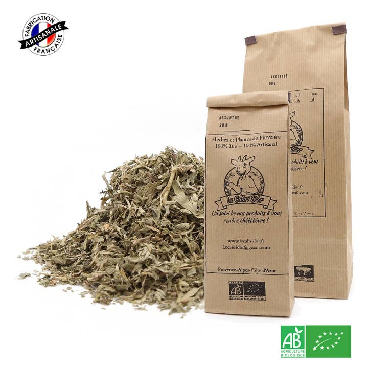 Le Cabri D'Or – Ervas por atacado – Absinthe orgânico - Planta aromática desidratada - 100% Provença