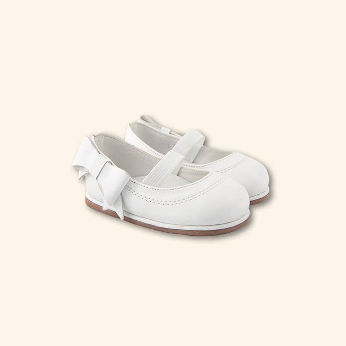 Karela Kids Inc. - Wholesale Flats/Loafers - Kids - Baby girl walking shoe - Side bow 3