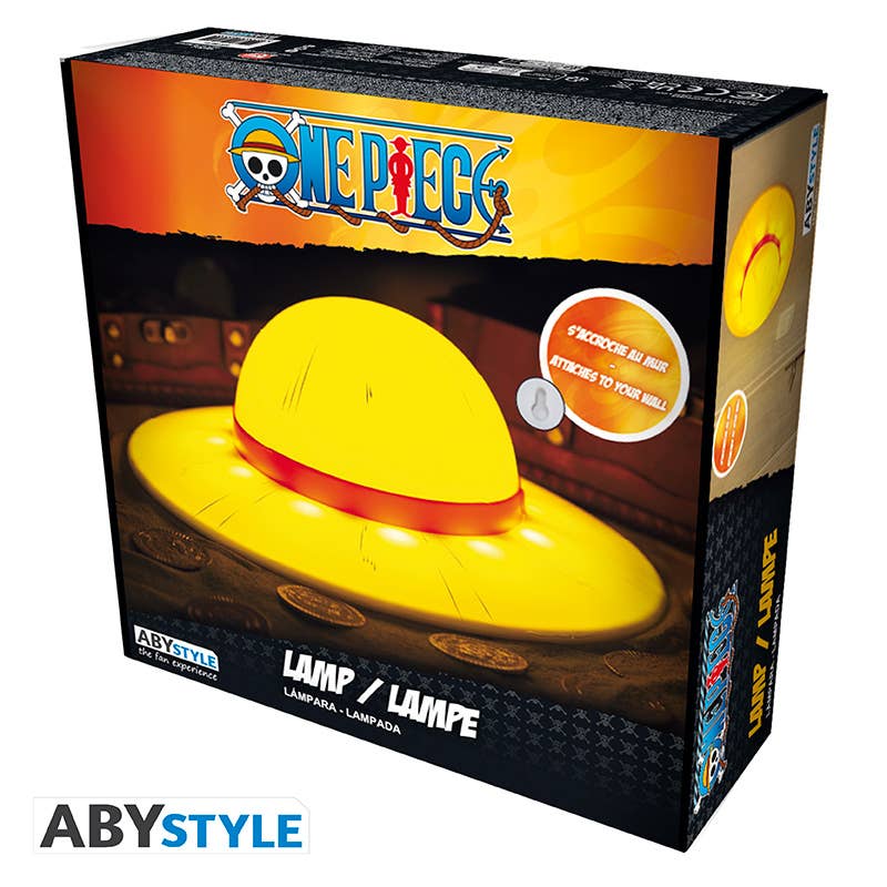 ABYstyle - Wholesale Figurine Lamp - One Piece Strawhat Decorative Portable Led Lamp 9.8"x3"x9.8"5