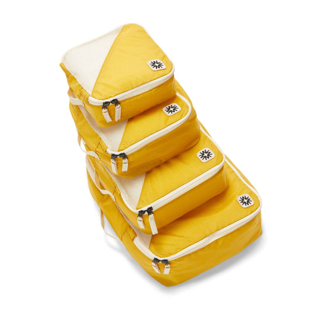 Walker Family goods – wholesale Packing cube – The Organizers Yellow2