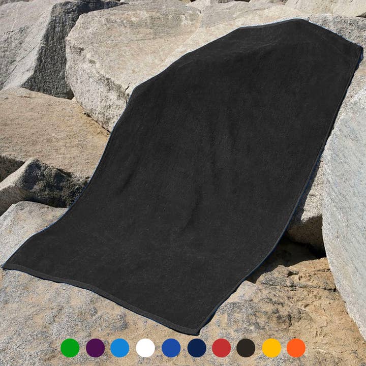 Pro Towels – wholesale Beach towel – Jewel Collection Beach Towel: 100% Cotton Velour (0.83lb)