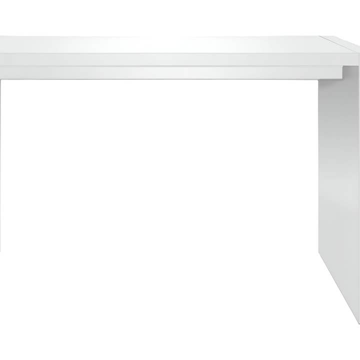 60" White Wood Rectangular Bar Table for wholesale by HomeRoots