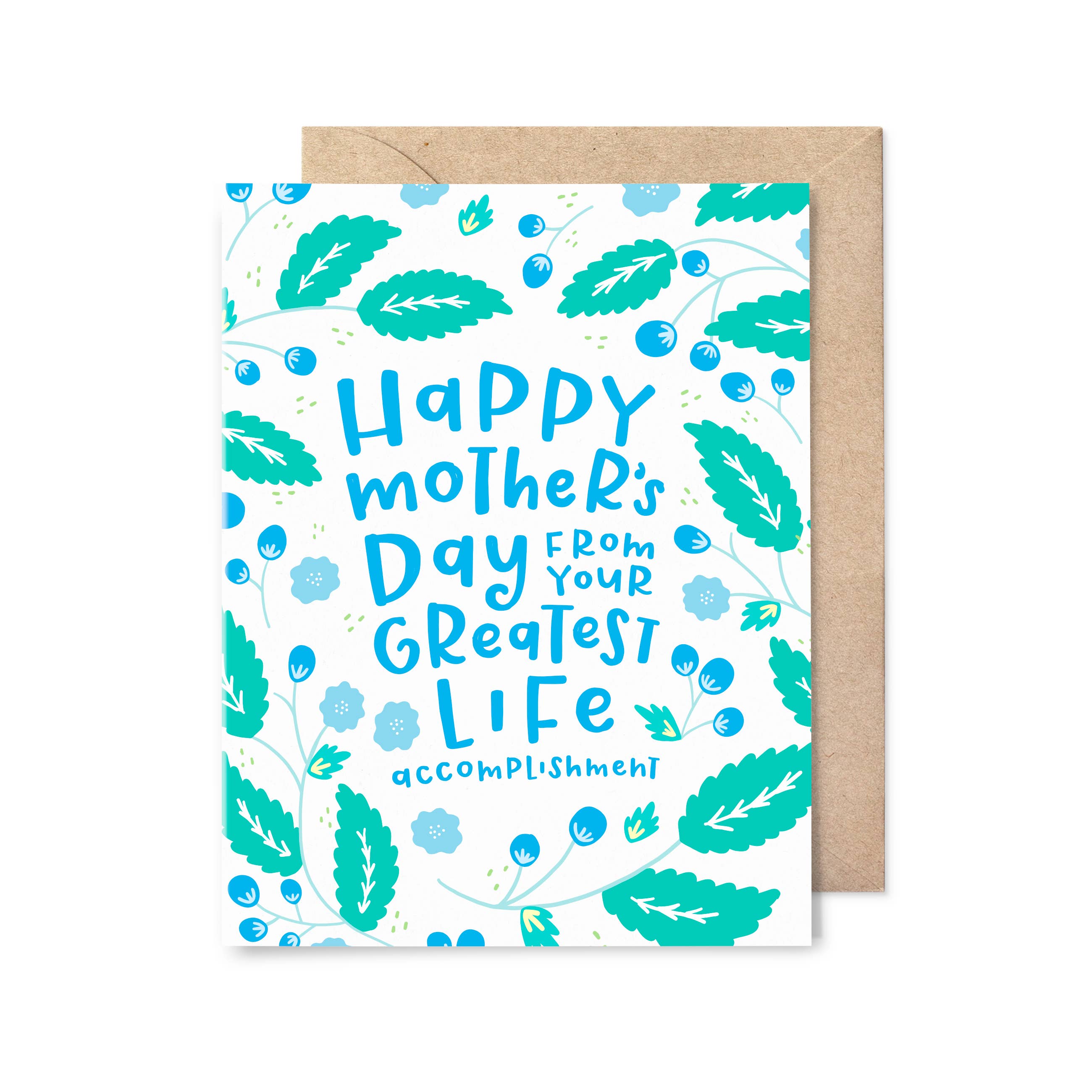 Pinwheel Print Shop - Wholesale Mother's Day Card - Mother's Day Greatest Accomplishment Card