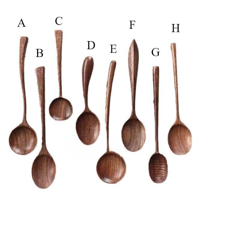 Gohobi （We cover U.S. import duties） - Wholesale Kitchen Spoon - Gohobi Handmade Walnut Spoon 0061