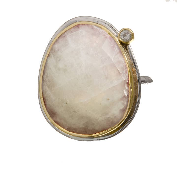 REMOVED BRAND - Wholesale Single Stone/Solitaire Ring - Moonstone Ring - The Signature Collection 1