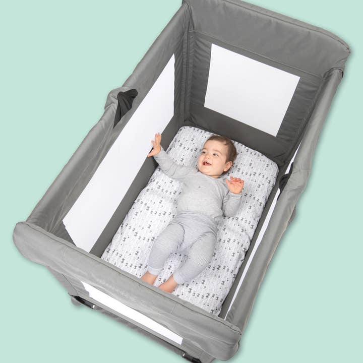 Playette - Wholesale Cot/crib sheets - Playette Fitted Travel Cot Sheet1
