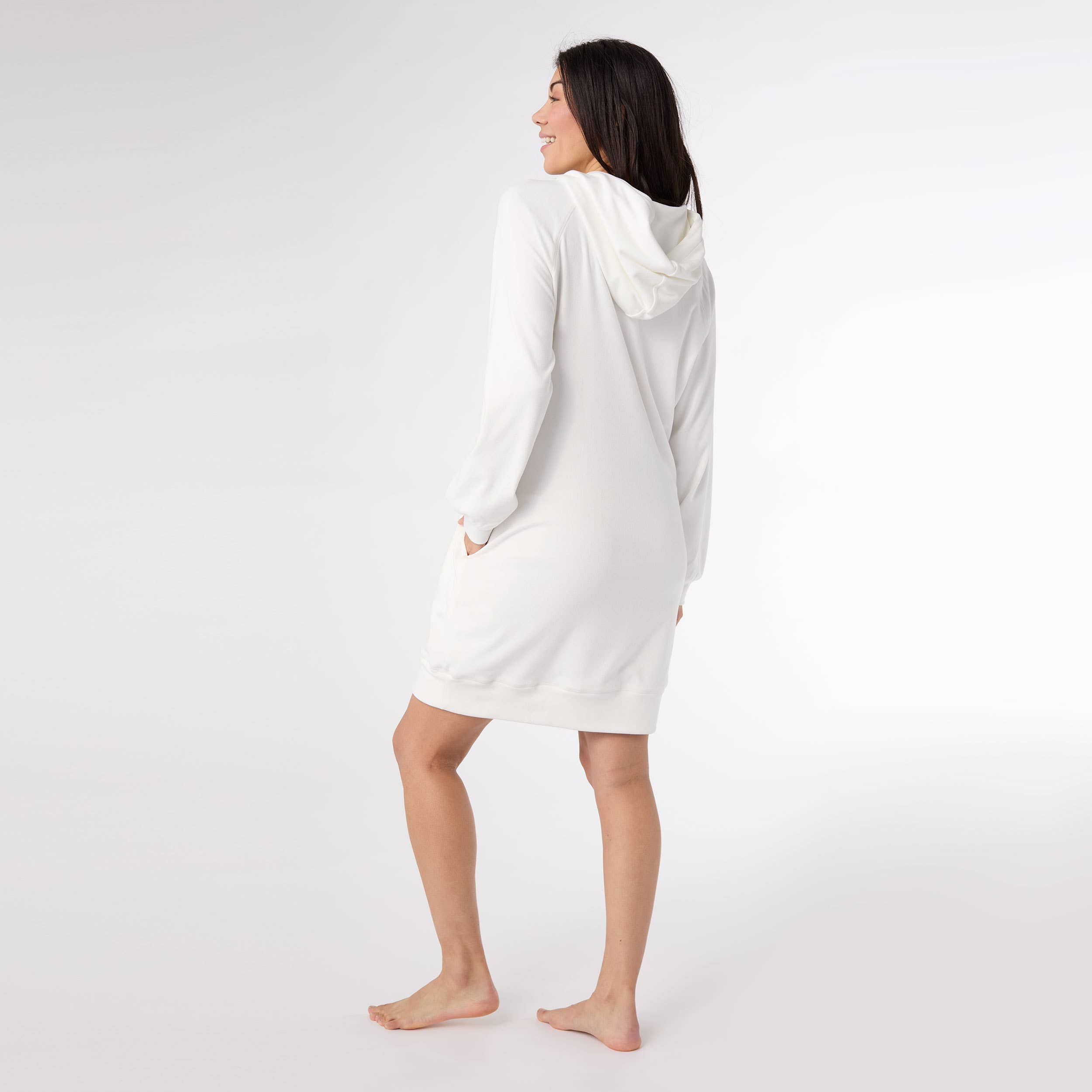 Blanc Robe Bonhomme de Neige à Capuche Snug Haven en vente sur Faire1