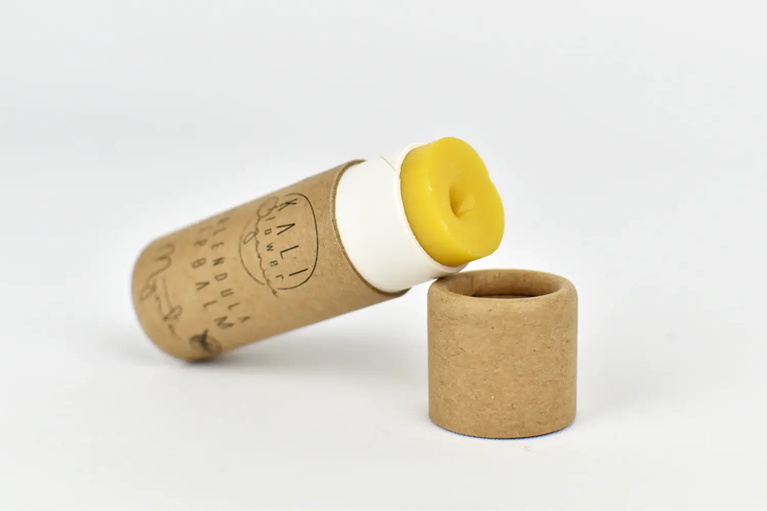 KaliFlower Organics – Engroshandel Læbepomade – Økologisk læbepomade i papomslag2