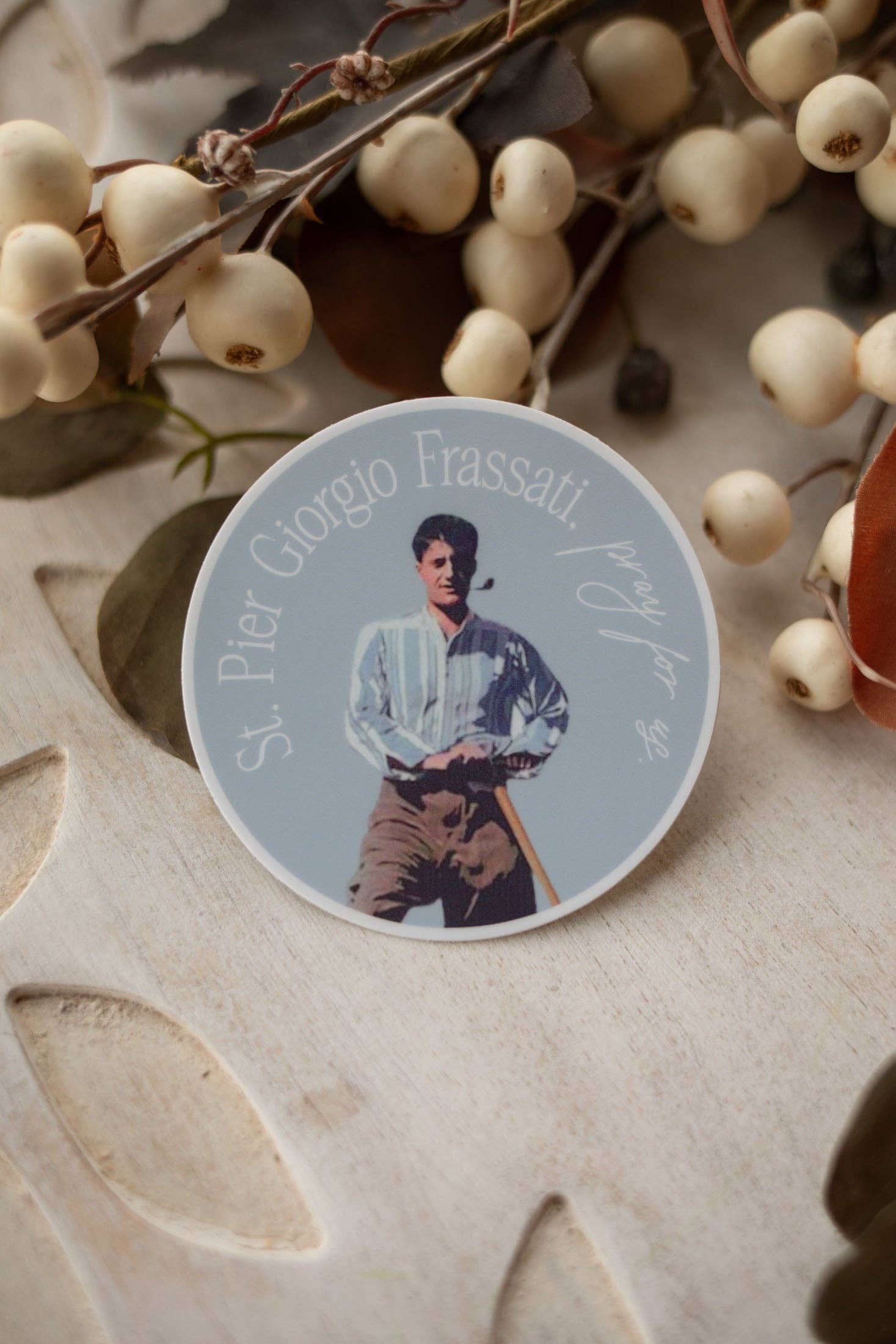 Abundantly Yours - Wholesale Sticker - St. Pier Giorgio Frassati Sticker0