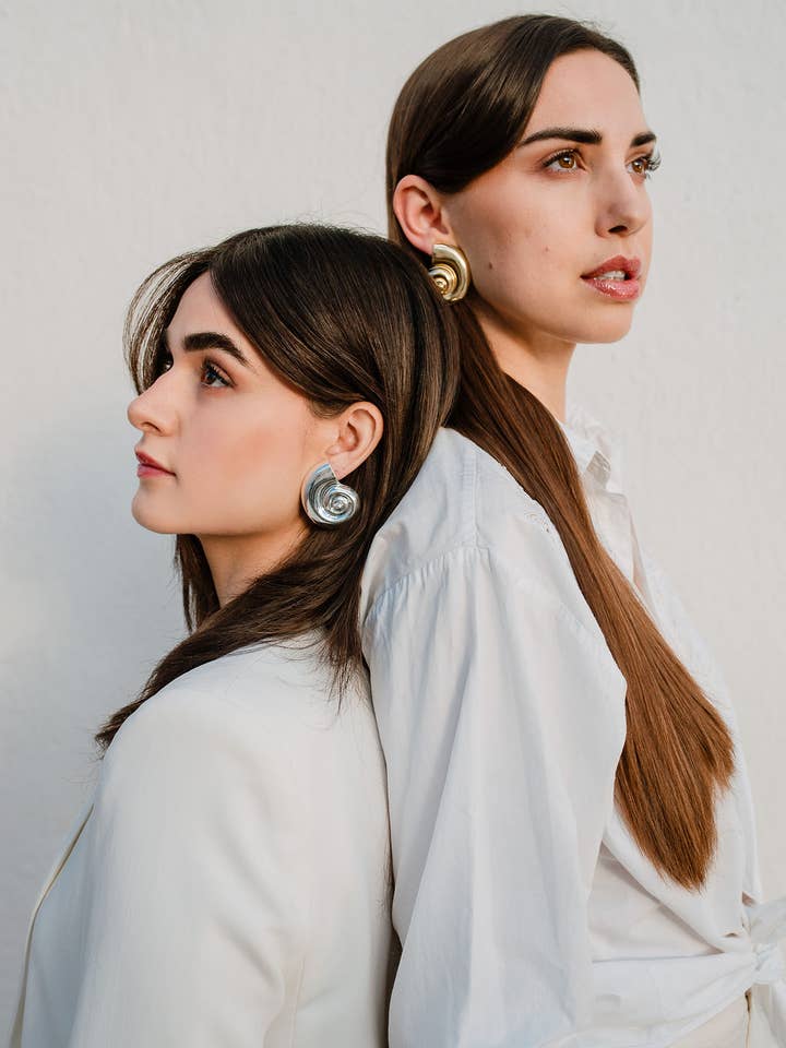 Bahia de la Concha Earrings for wholesale by Annabelle Hardie
