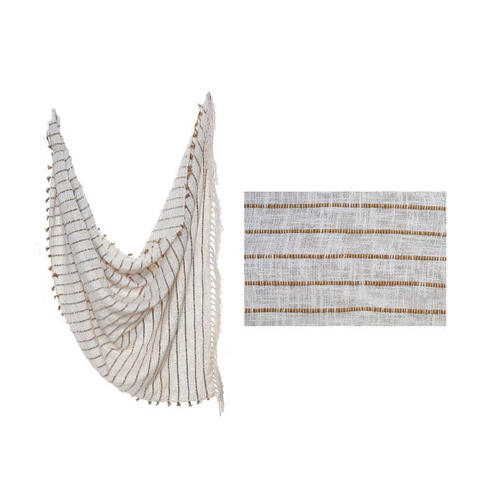 Cotton Slub Rib Throw 50X60 for wholesale by IH Casa Decor