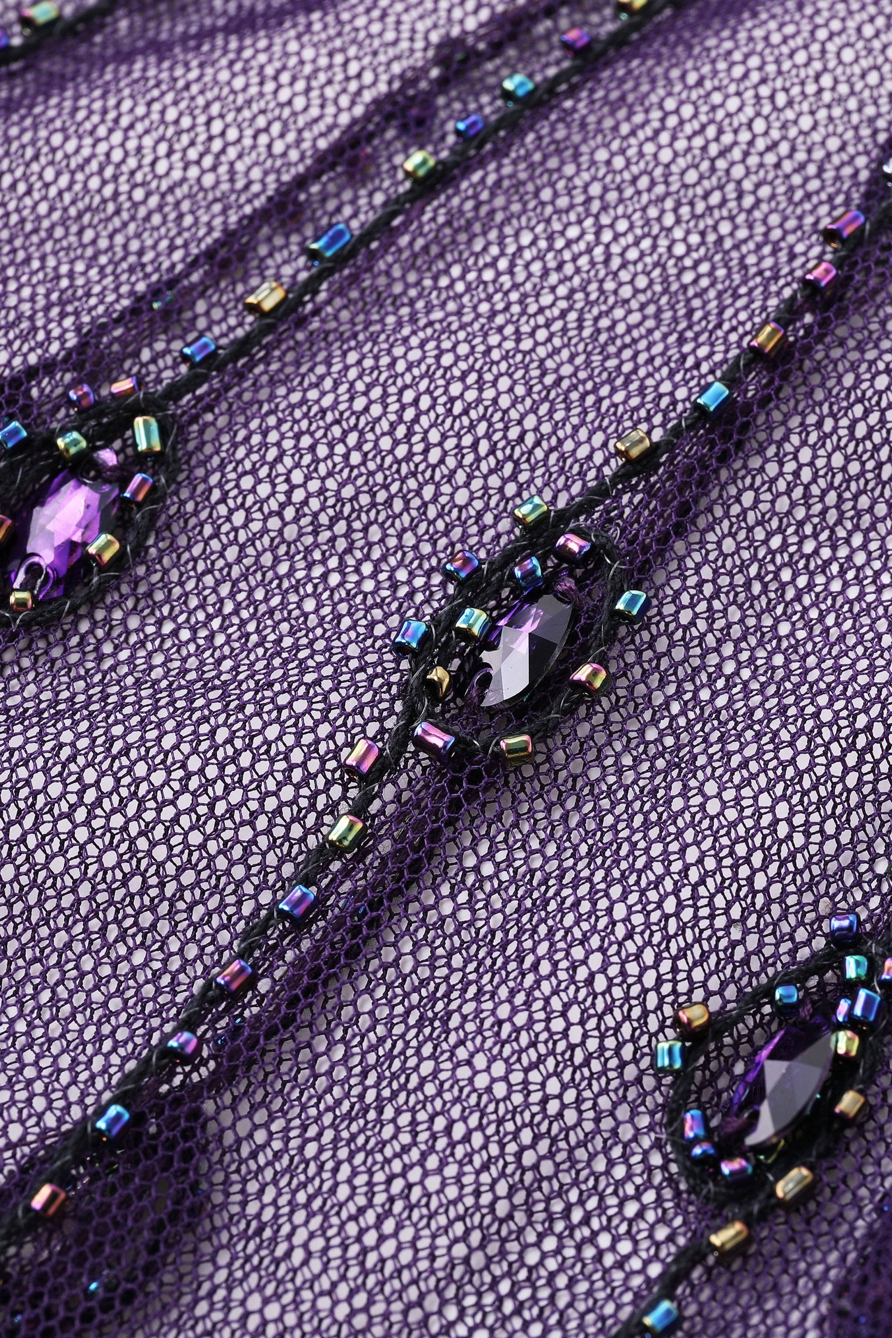 BABEYOND - Wholesale Wrap - Women's - Elegant Crystal Beaded Fringe Shawl5