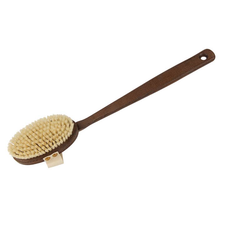 Croll & Denecke – Engroshandel Kropsbørste – Kvalitet børste hud krop mørkt træ lavet i Tyskland2