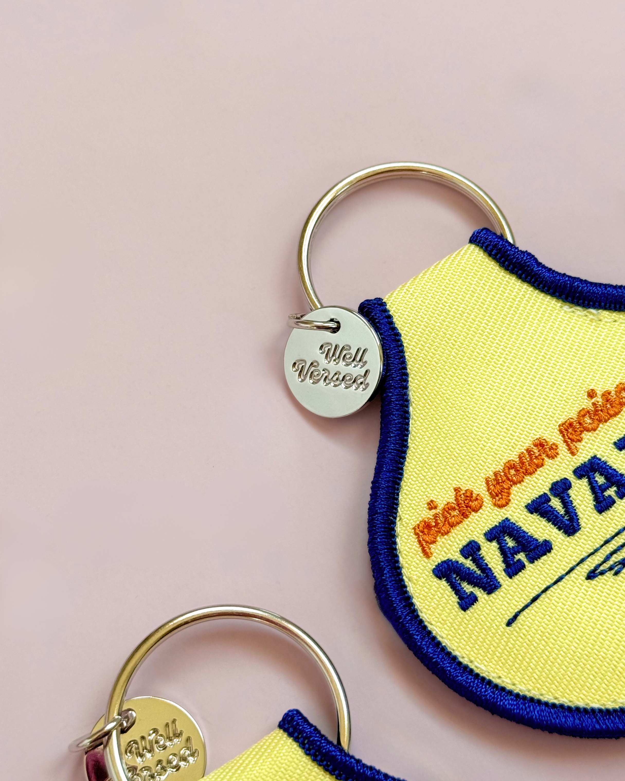 Well Versed Goods - Wholesale Keychain - Women's - Pick your Poison | Bookish Embroidered Keychain 2