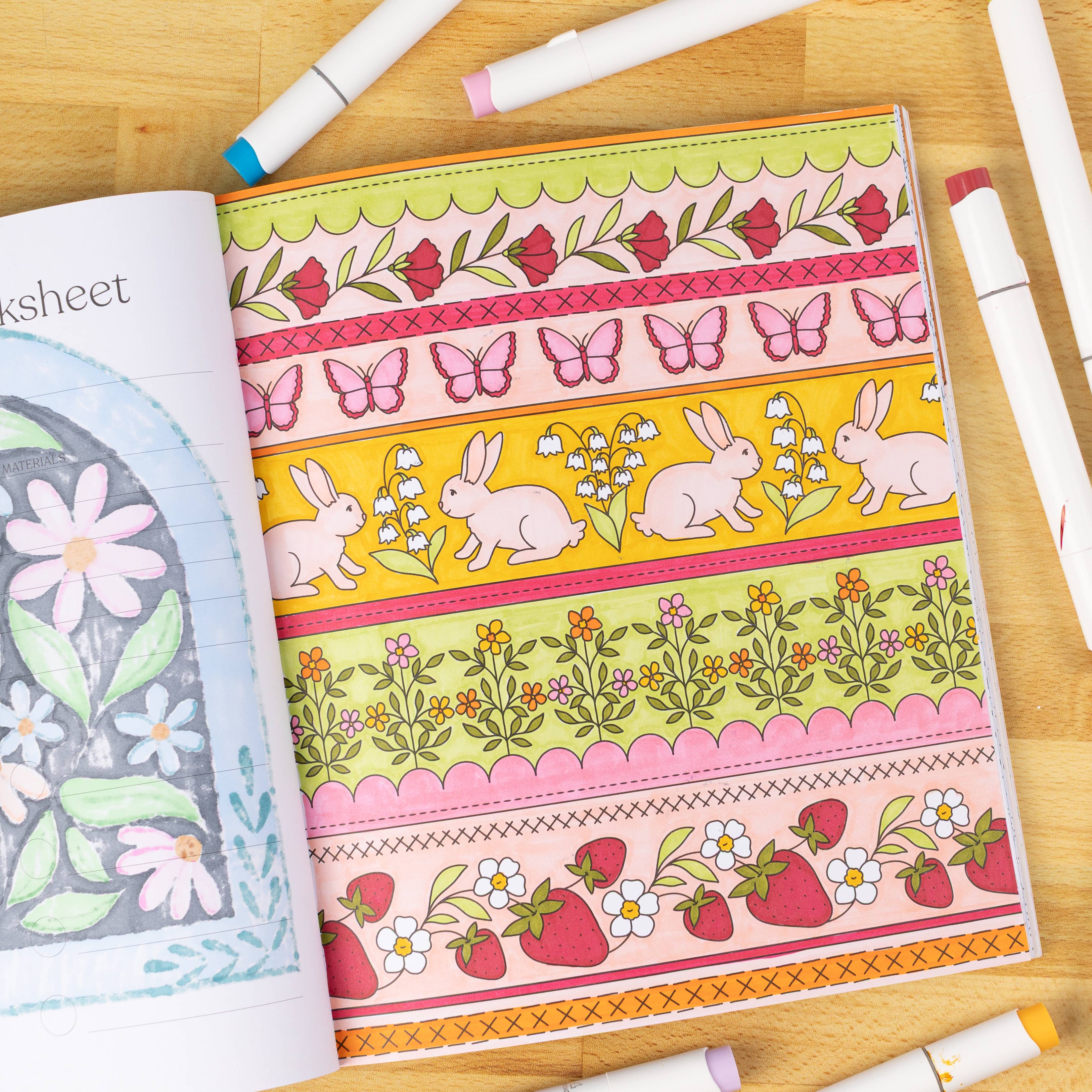 Elyse Breanne Design – wholesale Colouring and activity book – adult – Garden Avenue Coloring Book7