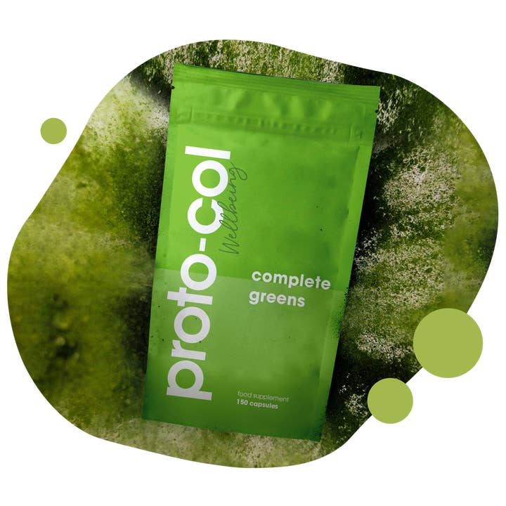 Proto-col - Vente Supplément oral/vitamine - Complete Greens (150 capsules) - Supplément de bien-être