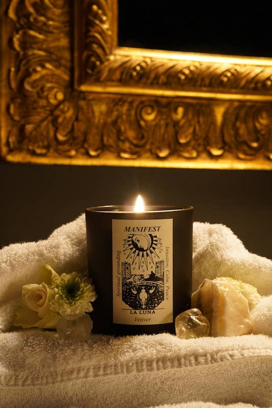 Manifest luxury candles - Wholesale Jar/Filled Candle - The La Luna candle1