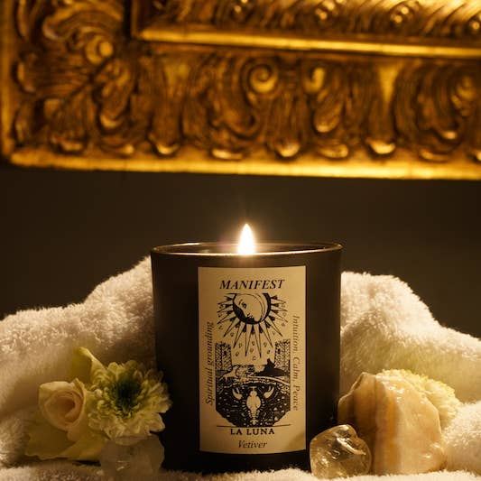 Manifest luxury candles - Wholesale Jar/Filled Candle - The La Luna candle1