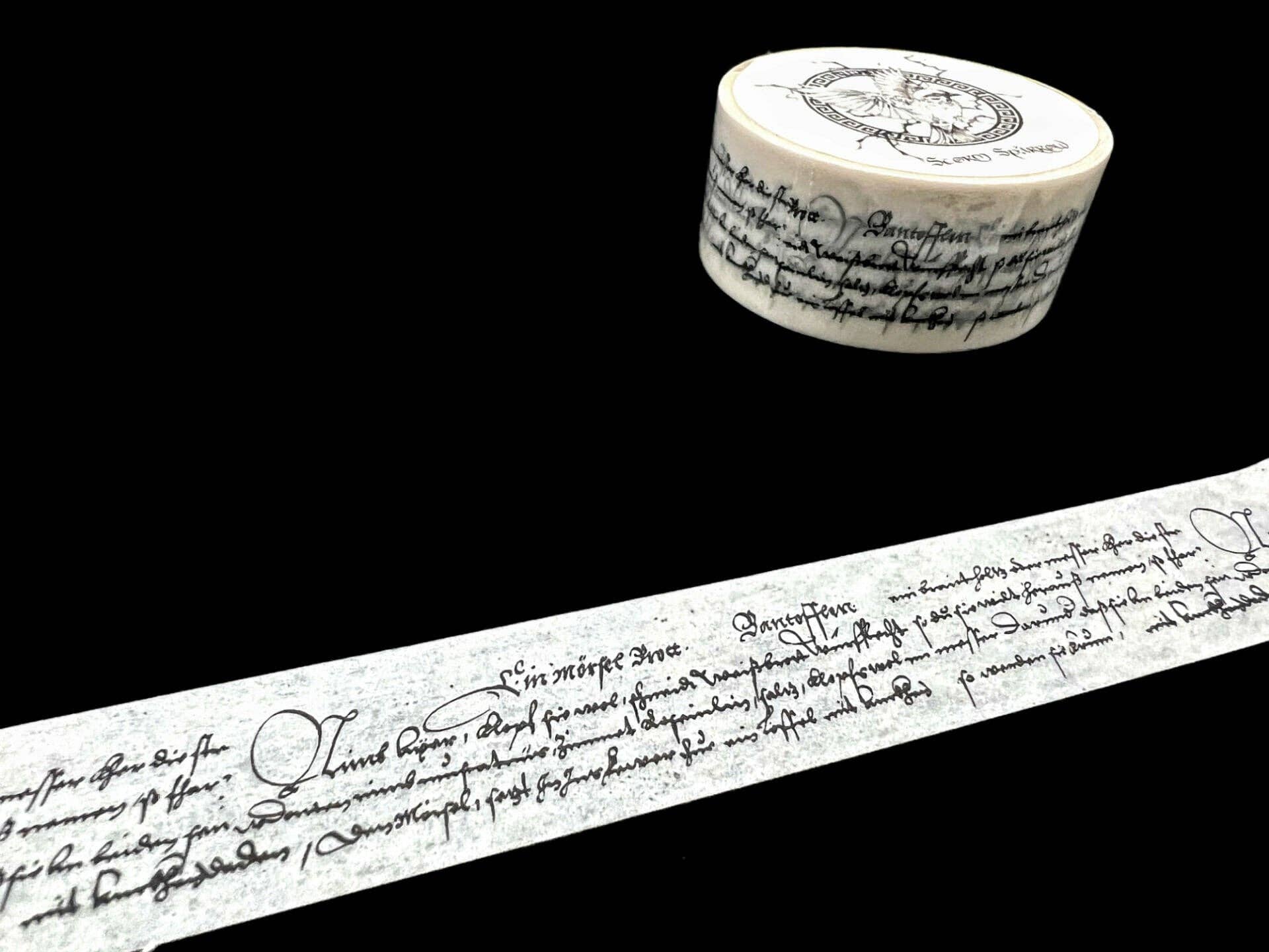 CoraCreaCrafts - Wholesale Washi Tape - Vintage Text Washi Tape1