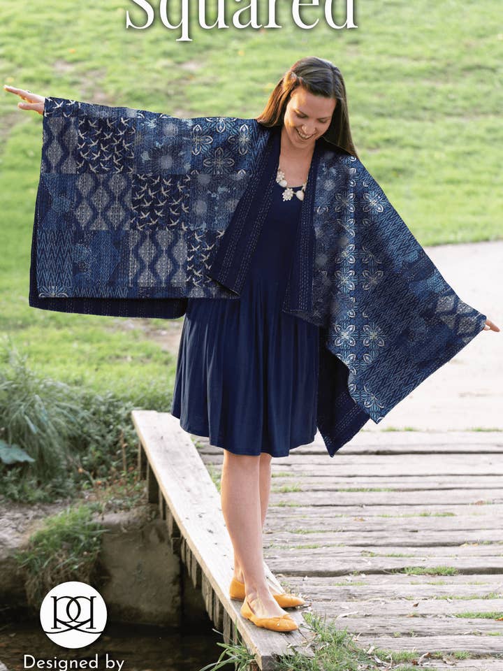 Squared² Fashion Wrap | Sewing Pattern for wholesale by Rachel Rossi Design