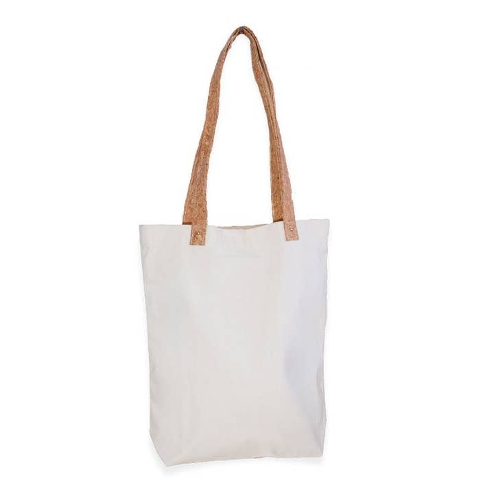 Atiladecor, Artesanato Lda - Wholesale Clutch Bag - Women's - Cotton bag with cork handles