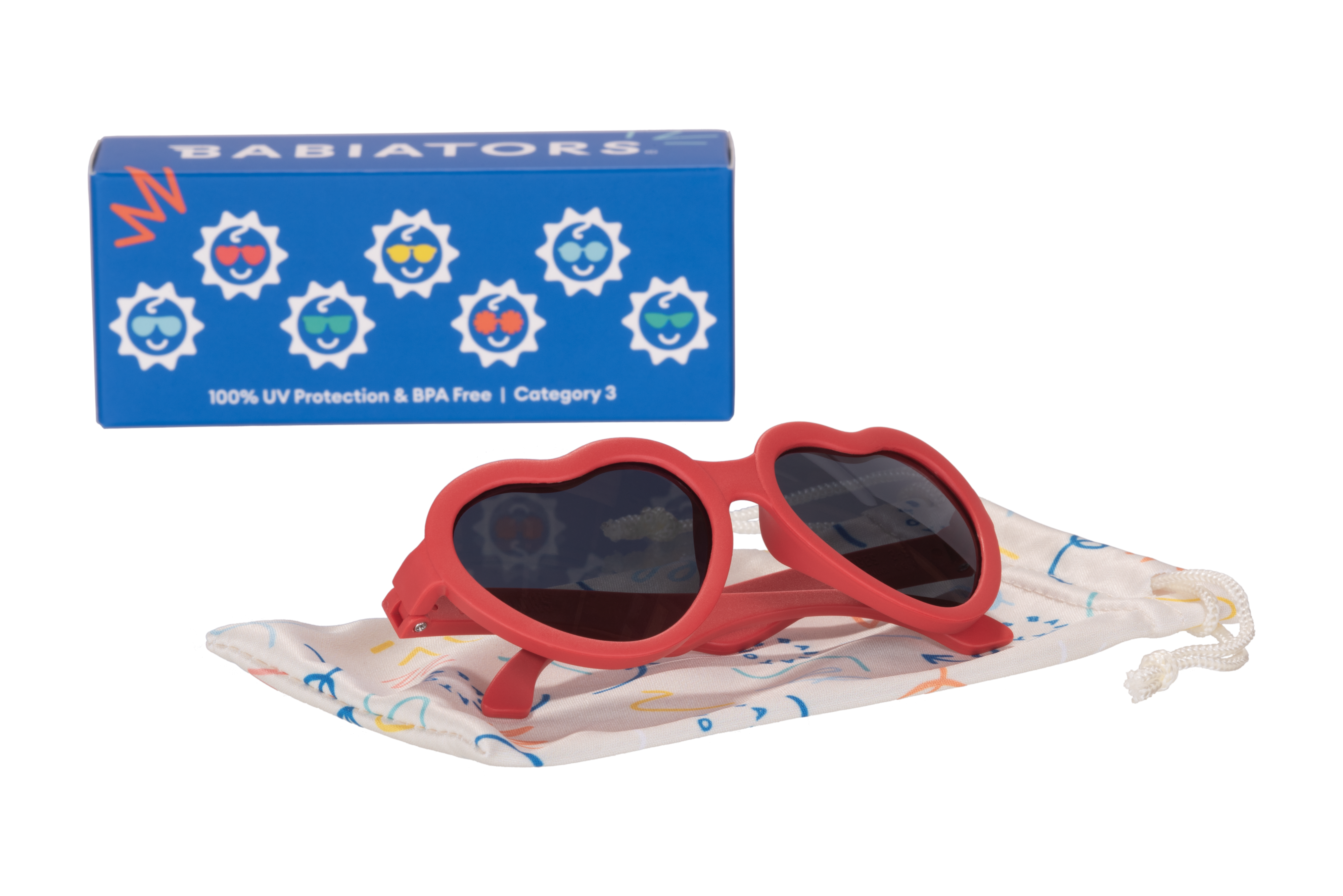 Babiators - Wholesale Sunglasses - Kids - Candy Apple Hearts Kid and Baby Sunglasses2