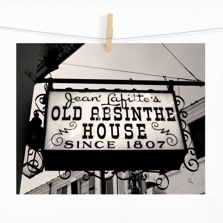 Photographie de la maison d'absinthe de la Nouvelle-Orléans | 5x7 ou 8x10 pour la vente par Jillian Audrey Photography